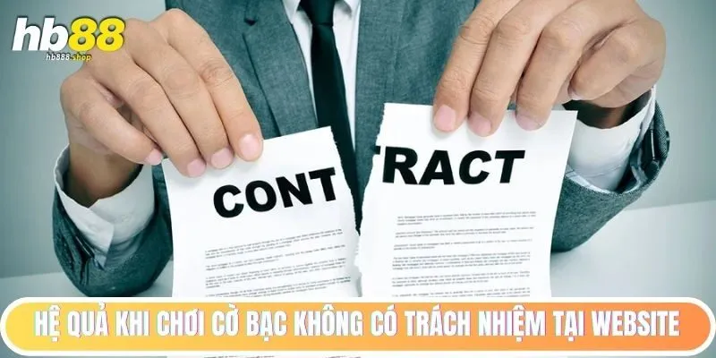 Những hệ quả nên biết