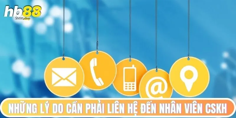 Lý do nên liên hệ